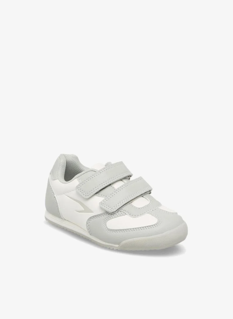 داش Girls Hook & Loop Ankle School Sneakers