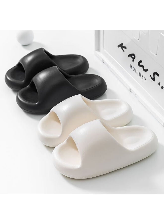 Iqgd Slippers For Women, Floor Slippers For Men, Bathroom Slippers For Couples, Home And Shower Casual E3006, White, Size 44-45 - Image 5
