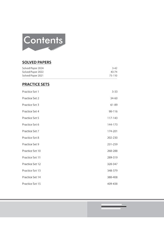 Arihant 15 Practice Sets for SBI Clerk Main Exam 2025| Framed as per Standard of Real Exam Level & Syllabus, 100% Detailed and Authentic Solutions, Latest PYQs (2024-2020)  - Image 3