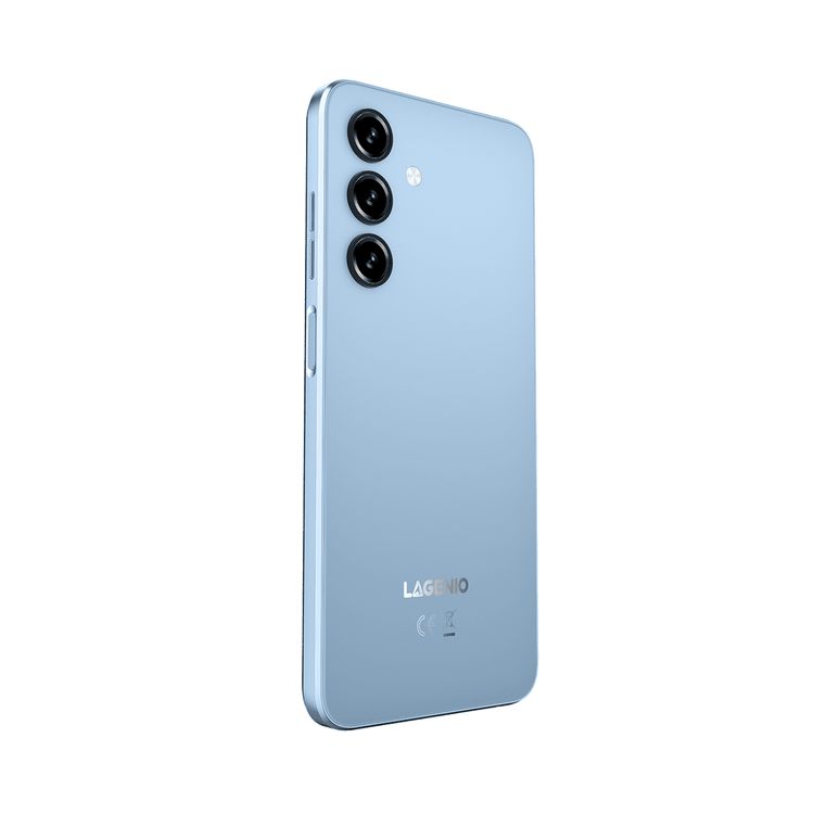 لاجينيو هاتف ذكي Lagenio A10 PRO Smartphone, Unisoc SC9863A1, 6.52-inch HD+ 90Hz Display, 4GB RAM + 128GB Rom, Blue - Image 3