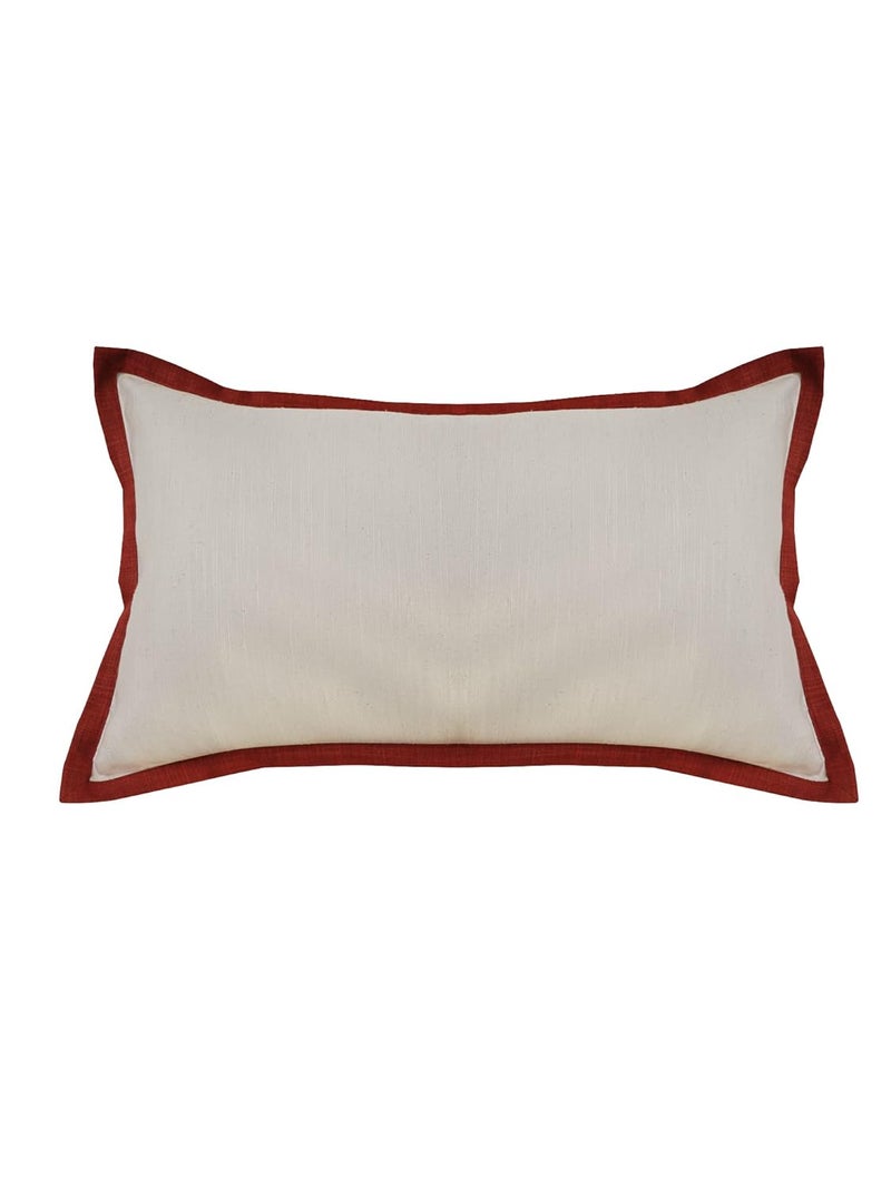 ZEBA World Cotton Blend Bedcover for Double Bed with 2 Pillow Covers Contrast Flange Floral Printed Queen Size Orange Color Bed Cover 90 x 108inches 75x9ft Pillow 17x27in - Image 5