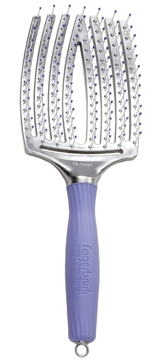 Olivia Garden Finger Brush ScalpHugging  Vented Paddle Hair Brush FB