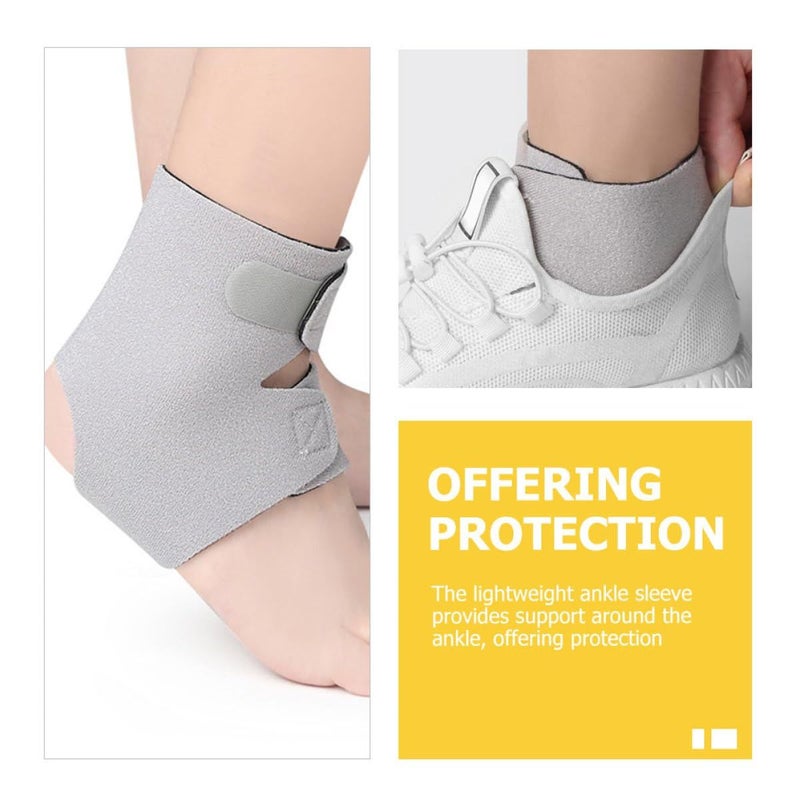 DOITOOL Compression Ankle Sleeve Brace Breathable Support for Running Basketball Soccer - Image 4