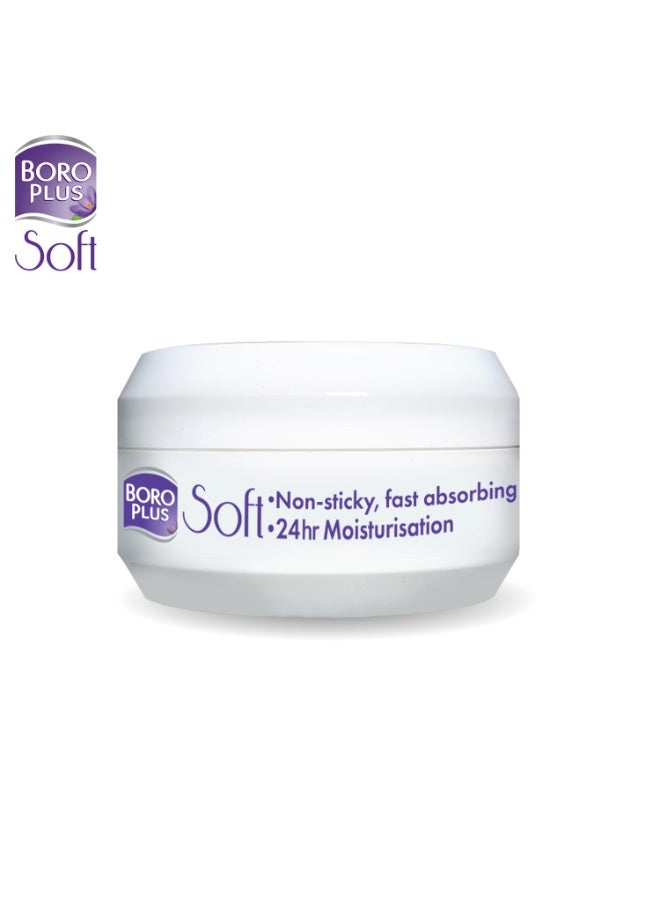 BoroPlus Soft Light Moisturising Cream|Light & Non-sticky|Provides 24 hour moisturisation | For Soft Fresh Skin 100 ml - Image 2