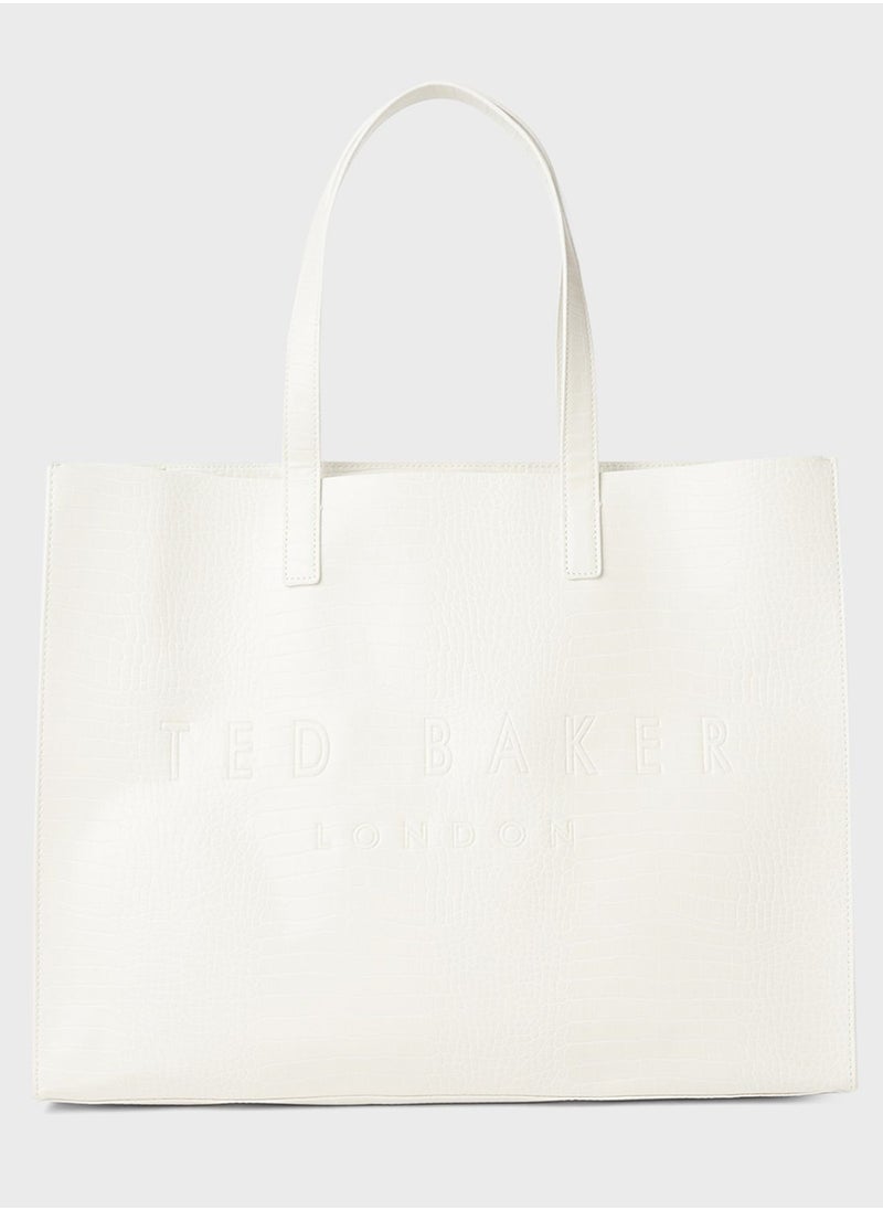 Ted Baker Allicon Croc Effect Icon Tote  - Image 1