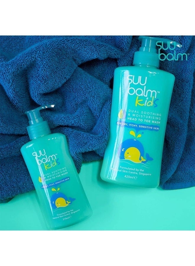Suu Balm Kids Head-to-Toe Creamy Bath Wash - Image 5