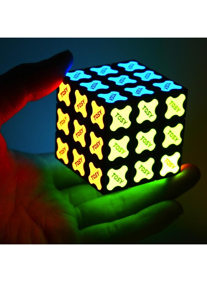 TOSY Magnet Cube 3x3 - 30 Blocks, 7in1 Toy: Puzzle Cube Game, Creative Building Blocks, Transformable Fidget Spinner, Infinity Cube, 2-Pack - Image 2