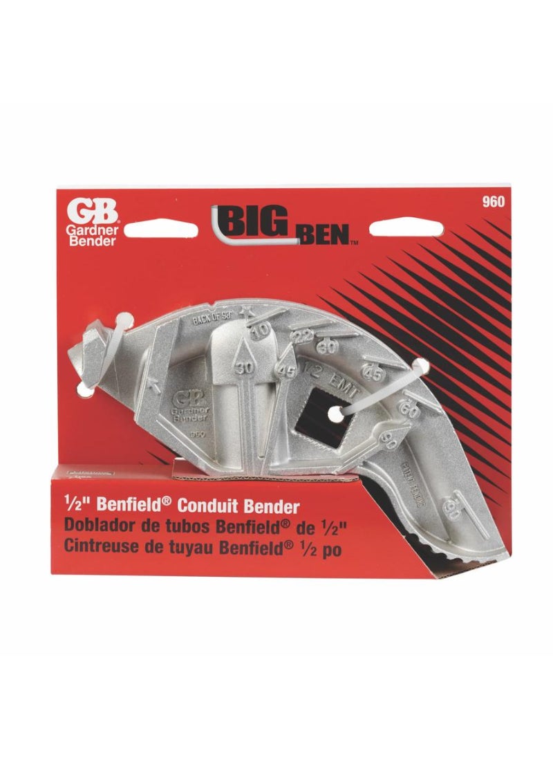 Gardner Bender - Big Ben Aluminum Conduit Bender 19 5 X 1 27 Cm - Image 1