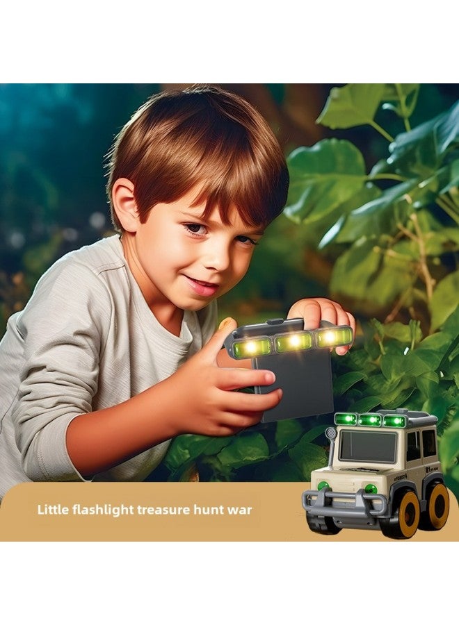 2025 Children's Toy Boy Toy Car Car Off-road Vehicle 3 To 6 Years Old Excavator Engineering Vehicle Transportation-Color:4-in-1 Multifunctional Engineering Vehicle [crane + Microscope + Collector + Body Storage] - Image 4