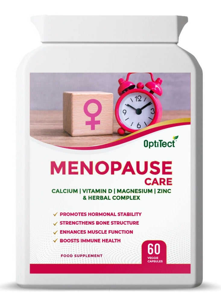 العناية بسن اليأس - 60 كبسولة نباتية | يدعم التوازن الهرموني والصحة العامة للمرأة