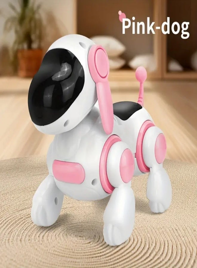 Cool Smart Electric Puppy Toy Gift Machine For Walking, Music, And Lighting Dog Simulation Boy And Girl Companion Gift Three Colors To Choose From: Battery Powered Electric Puppy For Walking - Image 4