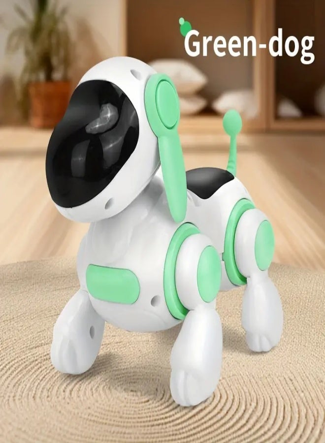 Cool Smart Electric Puppy Toy Gift Machine For Walking, Music, And Lighting Dog Simulation Boy And Girl Companion Gift Three Colors To Choose From: Battery Powered Electric Puppy For Walking - Image 2