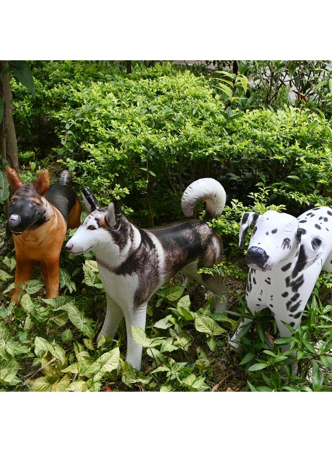 جيت كرييشنز لعبة ثلاثية قابلة للنفخ من جيت كرييشنز للكلاب: هاسكي، دالماتيان، الراعي الألماني، لعبة من أجل متعة لا نهاية لها، ديكور حفلات بالونات للأطفال والكبار، أعياد الميلاد، الكريسماس، الشتاء، عيد الشكر، التعليم - Image 4