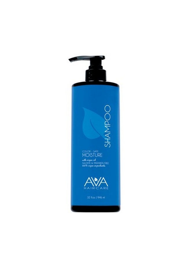 Ava Haircare - Moisturizing Shampoo Vegan Sulphate Free Paraben Free Cruelty Free Natural Shampoo (33Oz) - Image 1