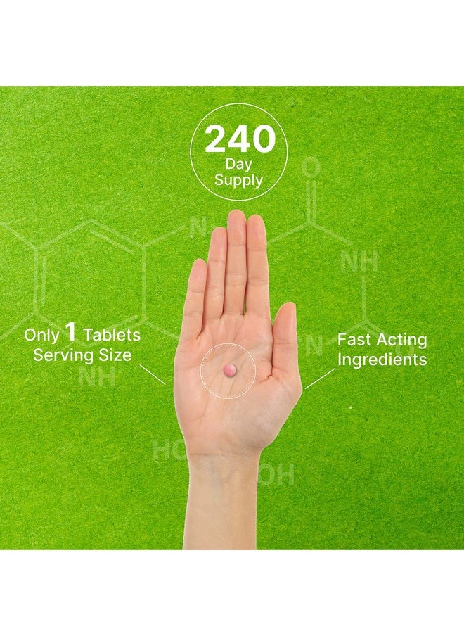 DEAL SUPPLEMENT - Methyl B12 Vitamins 5000 Mcg 240 Chewable Tablets; Active Form Strawberry Flavored Energy Support & Brain Health Function Vegetarian & Gmo Free - Image 1