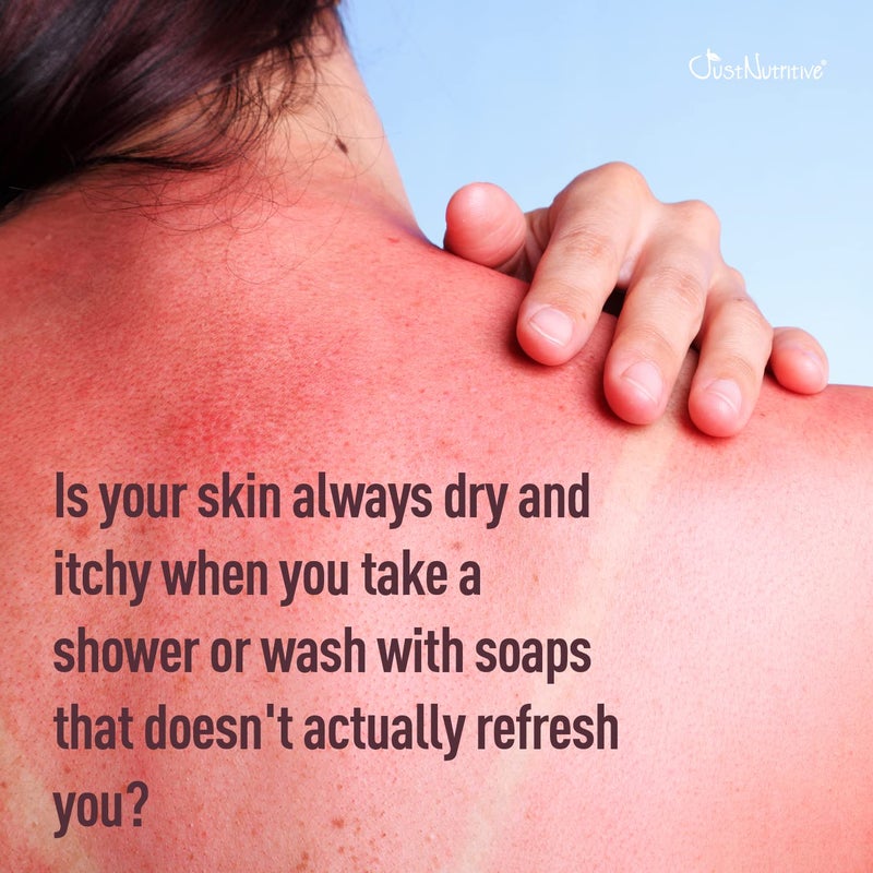 Just Nutritive Skin Calming Body Wash | Best Body Wash for Your Skin | Natural Body Wash 16 oz - Image 2