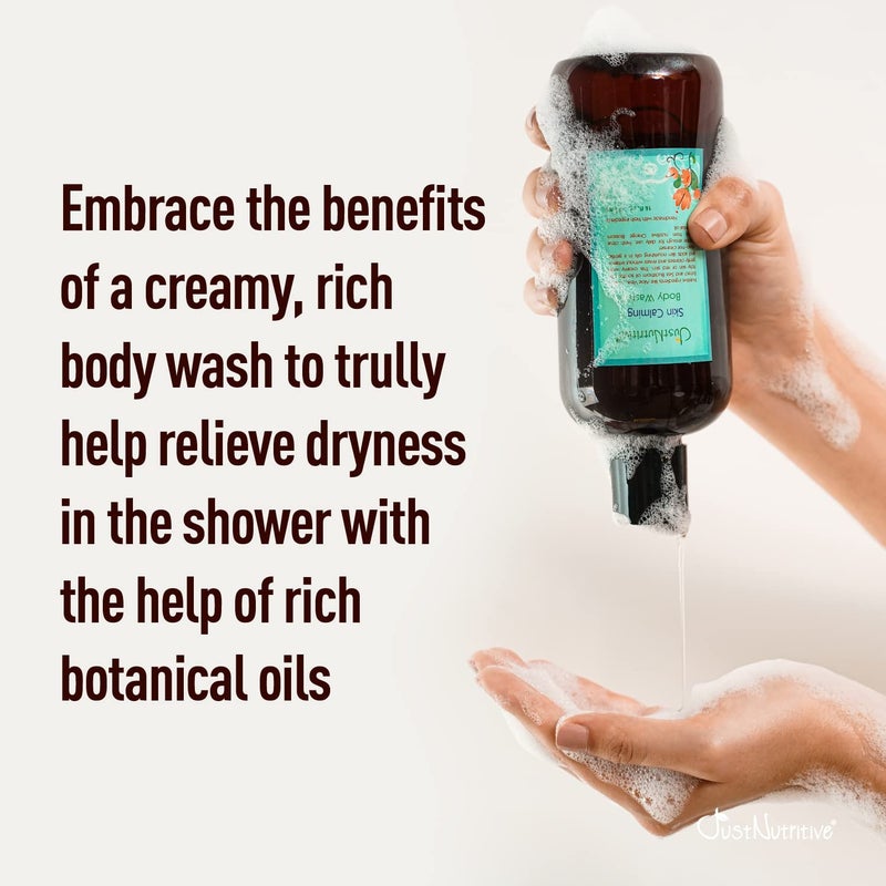 Just Nutritive Skin Calming Body Wash | Best Body Wash for Your Skin | Natural Body Wash 16 oz - Image 4