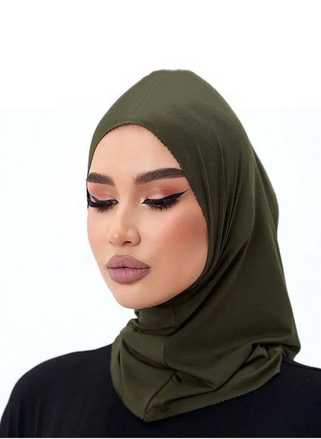 DMG TECH - Muslim Women's Hijab Islamic Arab Hijab Ice Silk Hijab Abaya Shawl Sizes 54-56CM - Image 1