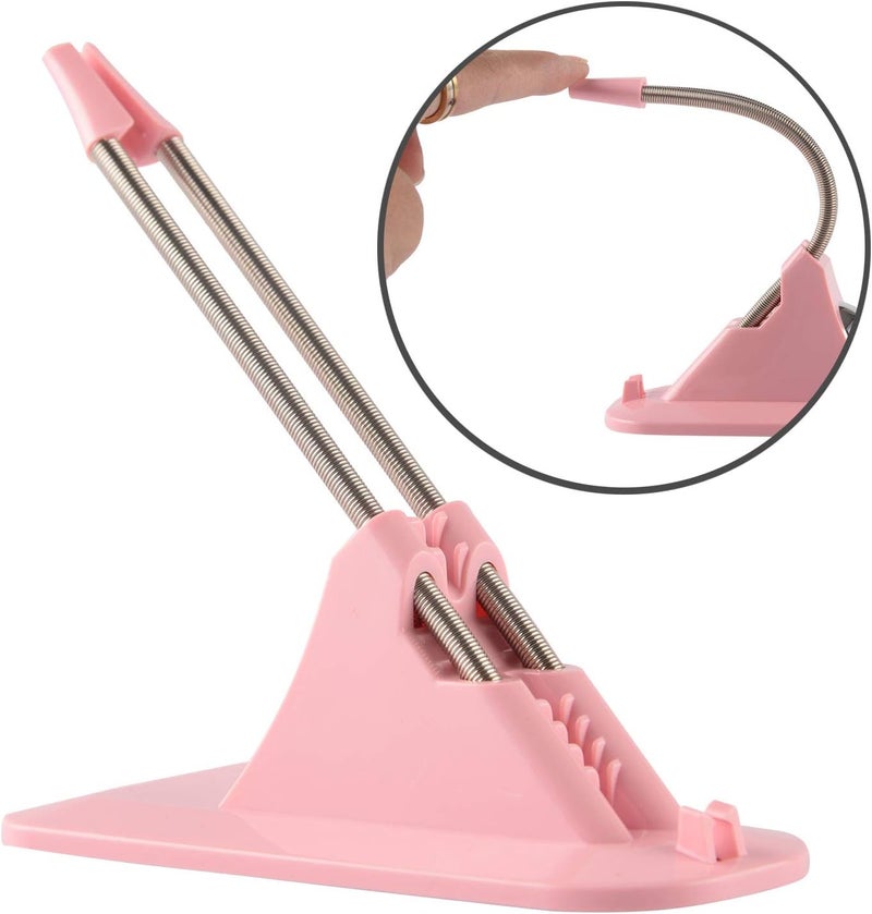 ONE250 Mouse Bungee Cable Cord Management Clip Gaming Flexible Fixer Holder - Gaming Drag-Free Wired Mouse Support (Pink) - Image 5