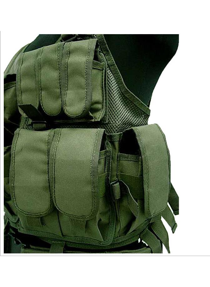 general Outdoor Tactical Hunting Vest Multi Functional Mesh Vest Outdoor Protective Equipment Cs Summer Breathable Training Clothes - Image 3