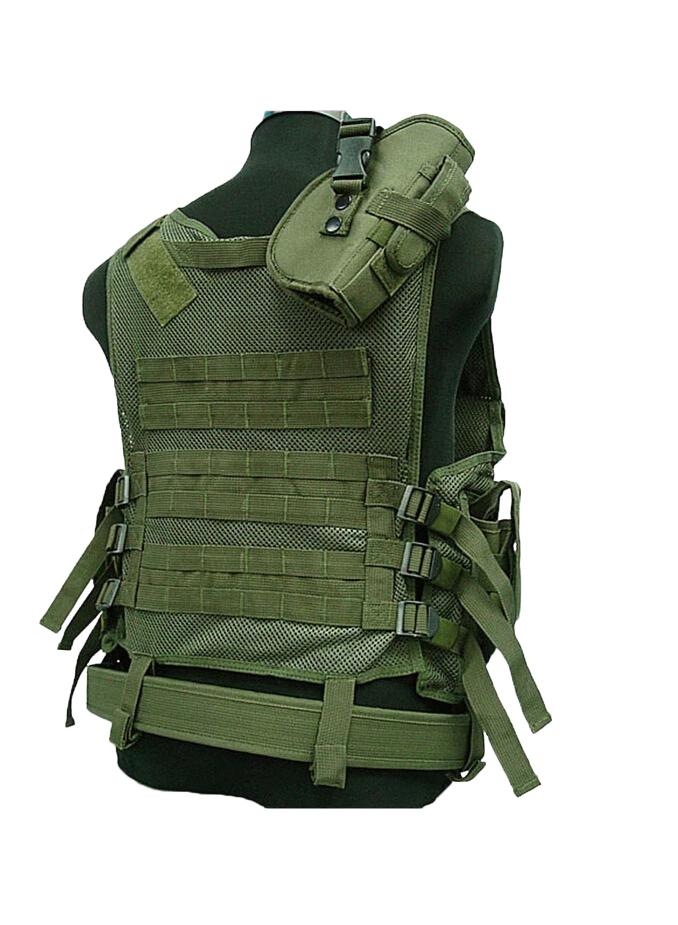 general Outdoor Tactical Hunting Vest Multi Functional Mesh Vest Outdoor Protective Equipment Cs Summer Breathable Training Clothes - Image 4