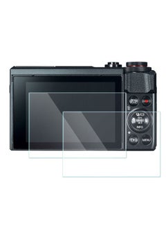 SJet 2 PACK Screen Protector for Canon EOS G7X II G7X mark II G7X2 Tempered Glass Cover 0.3mm 9H Hardness Anti-Scrach Anti-Bubble  - Image 1