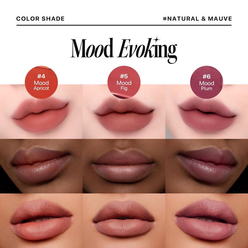 Nature Republic Light on Velvet Tint (05 MOOD FIG) | High Pigment, Weightless Lip Tint with Velvety Matte Finish, Smooth Texture, Non-Sticky Formula - Image 4