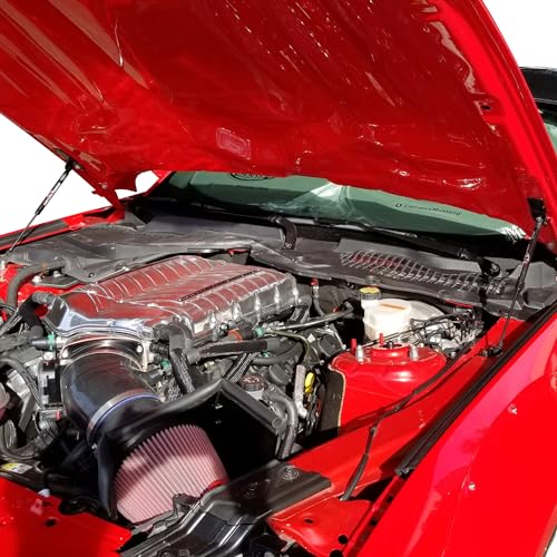 Redline Tuning 21-11035-02 Hood QuickLIFT Plus System Compatible with Ford Mustang 2015-2023 (All Black Bolt-in Components) - Image 5
