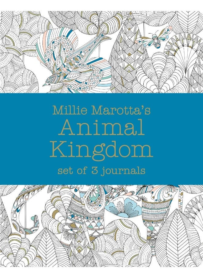Millie Marotta's Animal Kingdom – journal set: 3 notebooks 