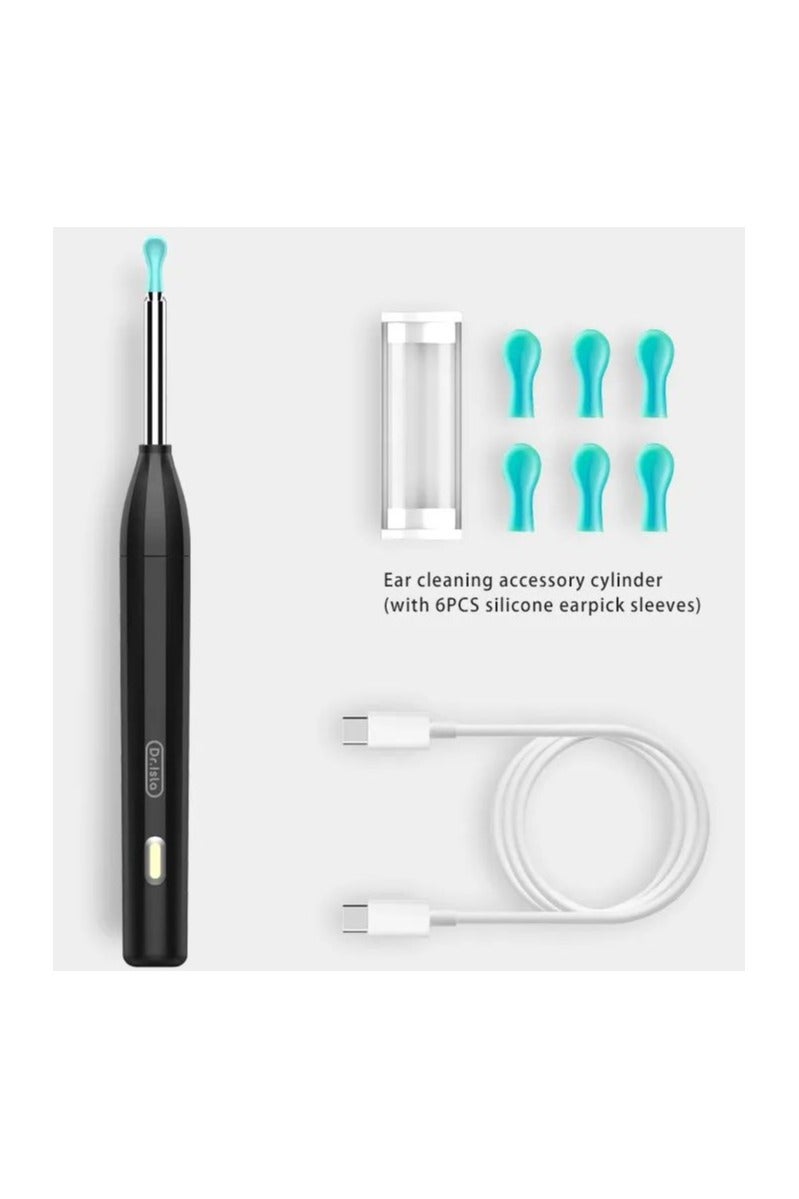 Dr.isla منظف الأذن الذكي Dr.isla P2 – جهاز واي فاي مزود بكاميرا دقيقة 500 واط لإزالة الشمع برؤية واضحة - Image 2