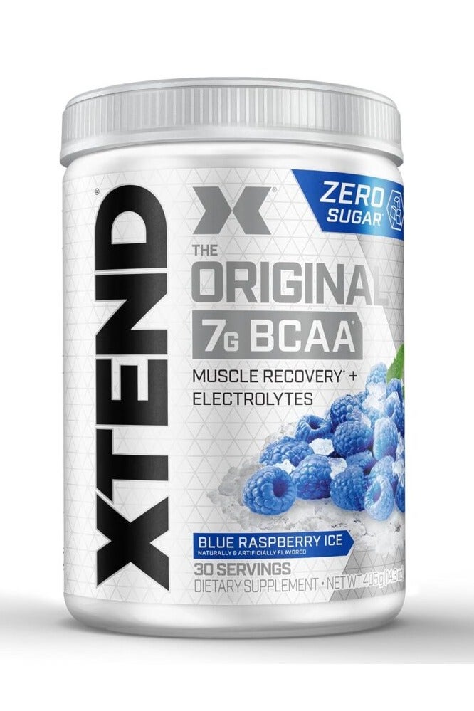 XTEND The Original 7g BCAA Blue Raspberry Ice Flavor 405g - Image 1