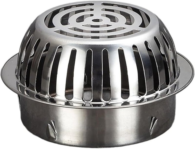 150 مم شبكة تصريف فولاذية مستديرة مضادة للثعابين تصميم عالي السعة لتصريف أرضيات خارجي - Image 1