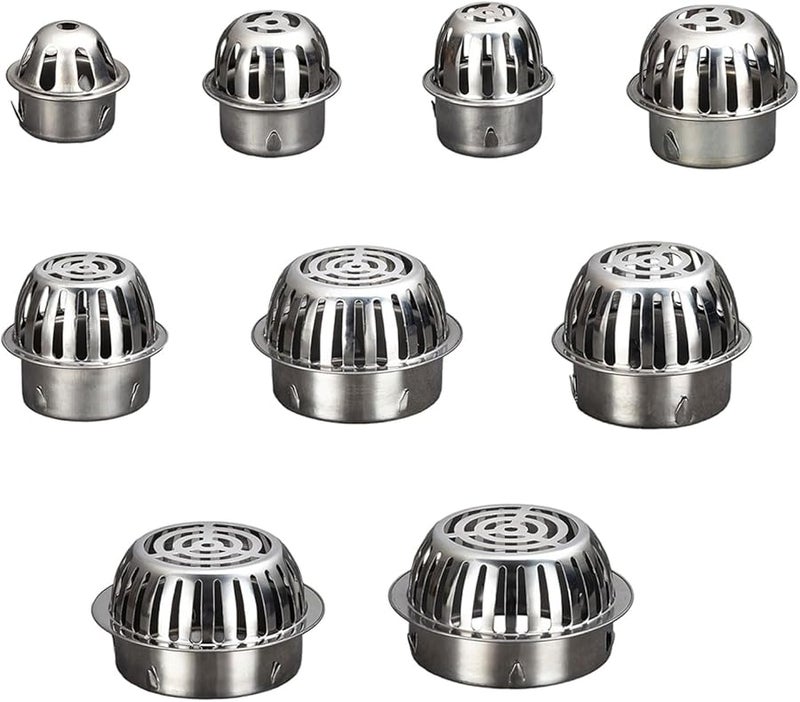 150 مم شبكة تصريف فولاذية مستديرة مضادة للثعابين تصميم عالي السعة لتصريف أرضيات خارجي - Image 4