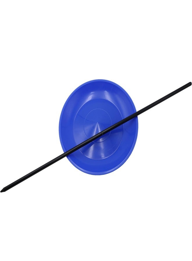 PEHHAH Juggling Spinning Plates Set of 3 with Sticks for Game Toys and Circus Skills - Image 2