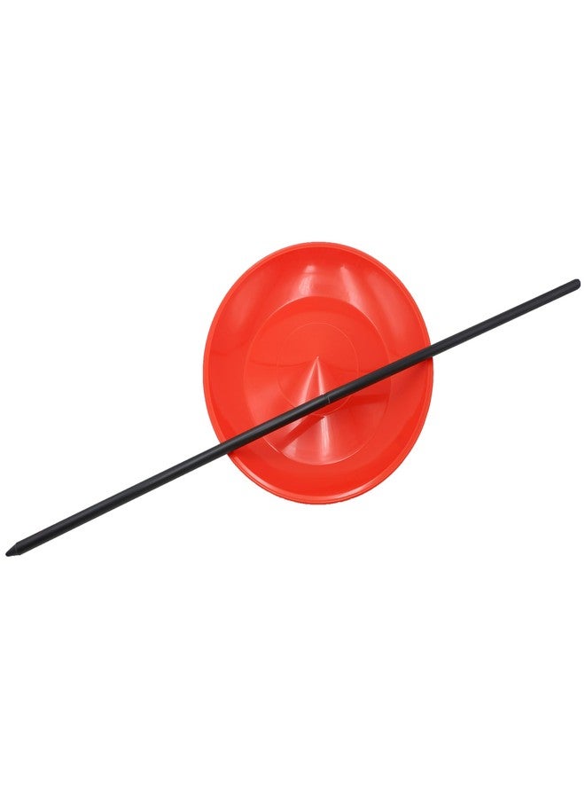 PEHHAH Juggling Spinning Plates Set of 3 with Sticks for Game Toys and Circus Skills - Image 4