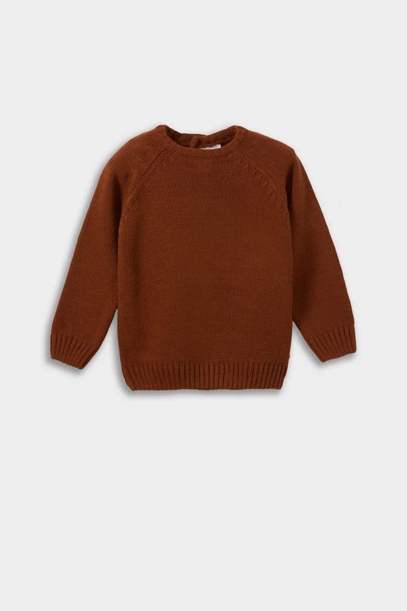 ديفاكتو Baby Boy Regular Fit Crew Neck Pullover