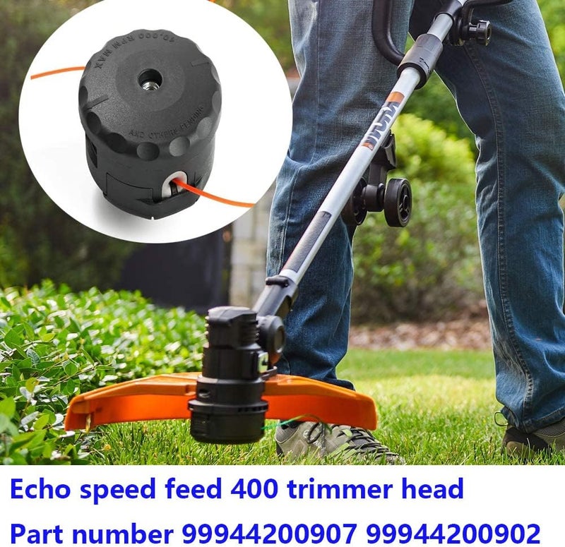 RO6G String Trimmer Head SRM-225 FOR Echo Eater Speed-Feed 400 SRM-230 SRM-210 SRM2100 SRM225 PAS210 PAS225 PAS230 PAS260 Shiandaiwa T195S T220 T222 T230 T231 Fit Most Echo SRM Straight Axle Trimmer - Image 3