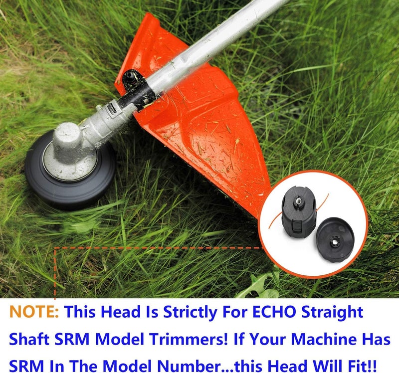 RO6G String Trimmer Head SRM-225 FOR Echo Eater Speed-Feed 400 SRM-230 SRM-210 SRM2100 SRM225 PAS210 PAS225 PAS230 PAS260 Shiandaiwa T195S T220 T222 T230 T231 Fit Most Echo SRM Straight Axle Trimmer - Image 5