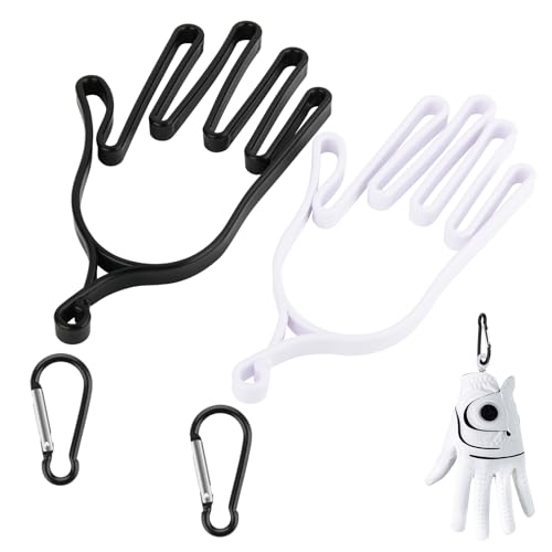 Cosmos 2 Pcs Golf Glove Stretcher Support Frame Holder Keeper Rack Dryer Shaper Tool Accessories for Men Women Golfer Glove Maintenance - Image 1