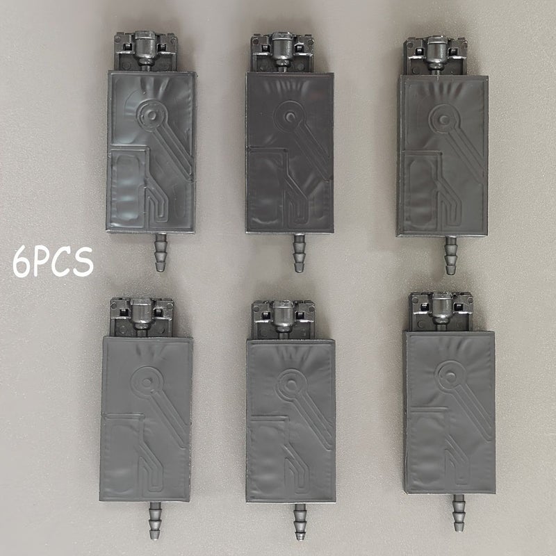 6 قطع أسود حاجب حبر UV صديق للبيئة لطابعة سولفنت، متوافق مع رؤوس الطباعة TX800 و XP600 و 4720 و I3200 من إبسون، و Mimaki JV33، و Galaxy Skycolor X، و Roland - Image 4