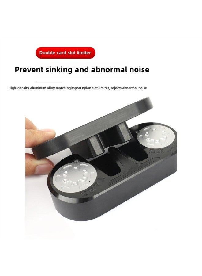 Tank 300 Tailgate Stopper Modified Special Anti-abnormal Noise Sinking Aluminum Alloy Rear Door Lock Auto Parts-Color:Tank 300-tailgate Limiter Red + Black-Specifications:Standard  - Image 5