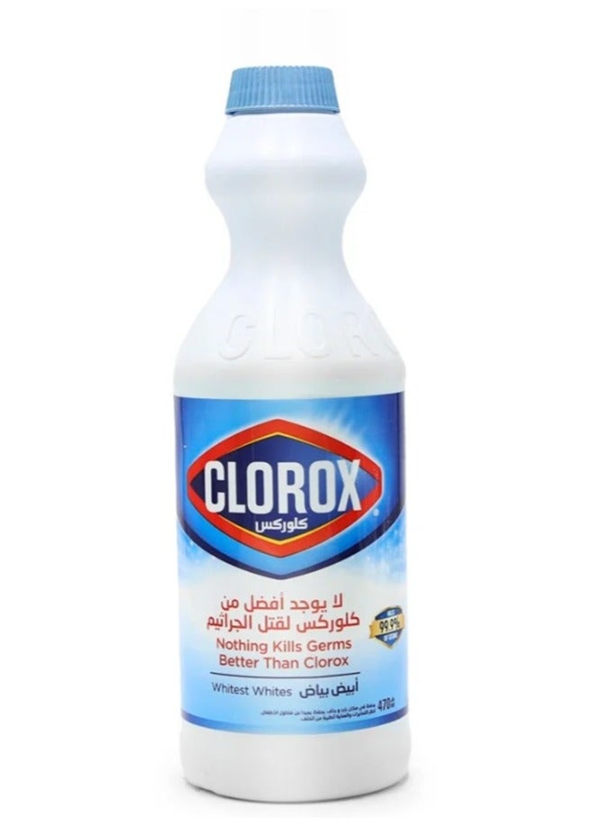 Clorox Original Liquid Bleach Household Cleaner and Disinfectant 470 ml