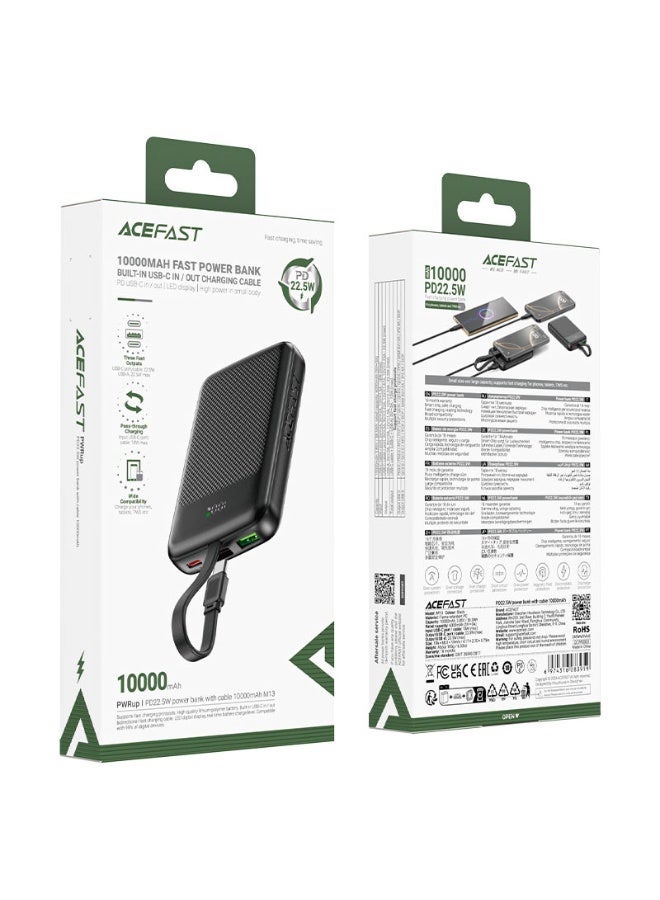 AceFast Fast Charge Power Bank M13 PD22.5W 10000mAh - Image 4