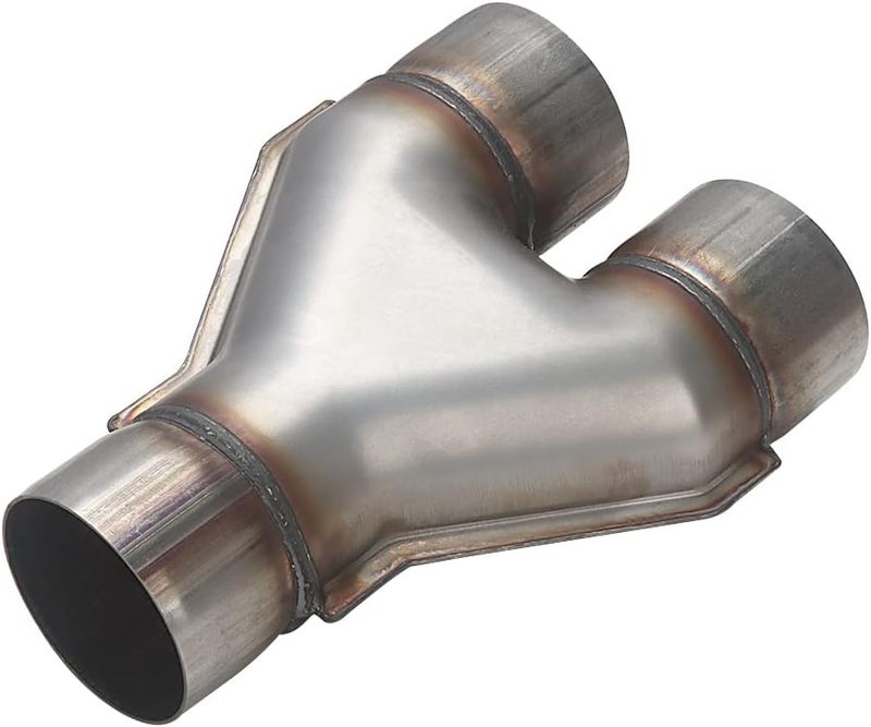 A-KARCK Exhaust Y Pipe 3" Inlet, Stainless Steel 10" Long Dual 3" Outlet Y Pipe - Image 5