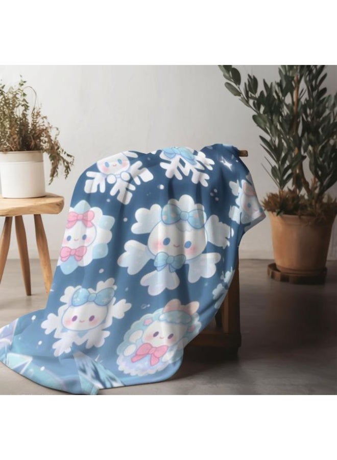 general Wisdom Fairy (latest) flannel thin blanket (warm and comfortable, suitable for sleep, game use, dust and sandproof) 150cm*200cm - 29 - Image 3