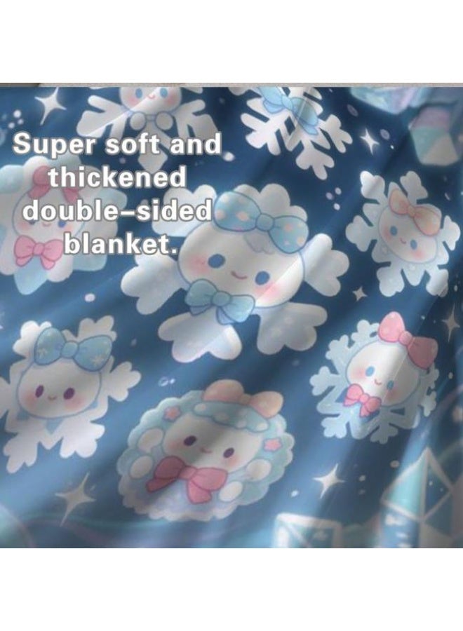 general Wisdom Fairy (latest) flannel thin blanket (warm and comfortable, suitable for sleep, game use, dust and sandproof) 150cm*200cm - 29 - Image 5