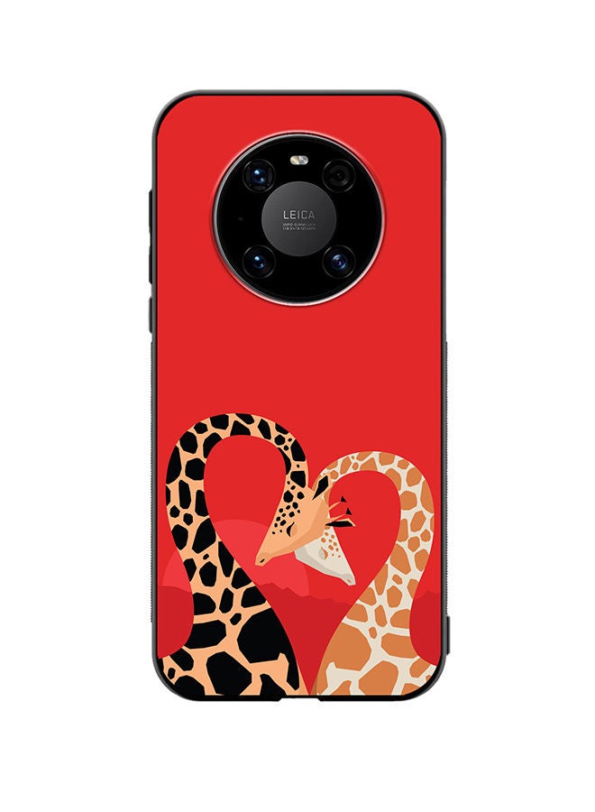 VR CREATIVE Protective Case Cover For Huawei Mate 40 Animal Love Design Multicolour - Image 1