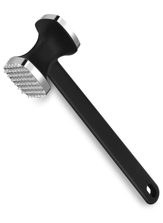 MOSFiATA Meat Tenderizer Hammer with Comfortable-Grip Handle，Dual-side Mallet for Kitchen, Heavy Duty Pounder For Tenderizing Steak, Beef and Fish - Image 1