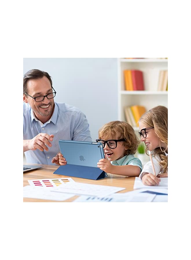 Procases iPad 10.2 Case iPad 9th Generation 2021/ iPad 8th Generation 2020/ iPad 7th Generation 2019 Case, Slim Stand Hard Back Shell Protective Smart Cover Case for iPad 10.2 Inch -Blue - Image 5