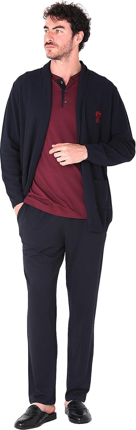 D'S DAMAT D'S Groom Men's 3-Piece Robe Suit 224006  - Image 1